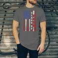 Senior 2026 Baseball American Flag Class Of 2026 Graduation Unisex Jersey T-Shirt