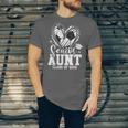 Senior Aunt Class Of 2026 Soccer Graduation Heart Unisex Jersey T-Shirt