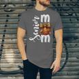 Senior Basketball Mom Class Of 2026 Player Graduation Grad Unisex Jersey T-Shirt