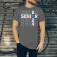 Senior Class Of 2024 Bowling First Day Of School Graduation Unisex Jersey T-Shirt