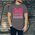 Senior Class Of 2026 Pink Coquette Bow Graduation 2026 Unisex Jersey T-Shirt