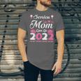 Senior Mom Of A Class Of 2022 Heart School Graduation Unisex Jersey T-Shirt