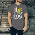 Senior Papa Class Of 2026 Baseball Softball Graduation Heart Unisex Jersey T-Shirt