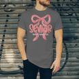 Senior Twenty Twenty-Six Coquette Graduation Class Of 2026 Unisex Jersey T-Shirt