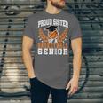 Sister Class Of 2025 Senior Basketball Graduation Family Unisex Jersey T-Shirt