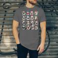 Snowman Reading Book Christmas Cozy Book Lover Bookish Unisex Jersey T-Shirt