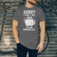 Sorry I Can’t Go I’m An Indoor Cat Introvert Cat Unisex Jersey T-Shirt Sorry I Can’t Go I’m An Indoor Cat Introvert Cat Unisex Jersey T-Shirt