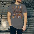 Spooky Halloween Bookshelf Bookcase Read More Books Unisex Jersey T-Shirt Spooky Halloween Bookshelf Bookcase Read More Books Unisex Jersey T-Shirt
