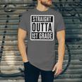 Straight Outta 1st Grade First Graduate Graduation Student Unisex Jersey T-Shirt