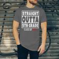Straight Outta 5th Grade Class Of 2025 Shirt Graduation Unisex Jersey T-Shirt