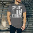 Straight Outta 5th Grade Shirt Graduation 2017 Unisex Jersey T-Shirt