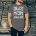 Straight Outta 7th Grade Graduation Class Of 2026 Graduate Unisex Jersey T-Shirt