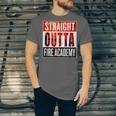 Straight Outta Fire AcademyShirt Firefighter Graduation Unisex Jersey T-Shirt