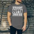 Straight Outta Junior High 8th Grade Graduation Unisex Jersey T-Shirt