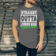 Straight Outta Junior High School Class Of 2022 Graduation Unisex Jersey T-Shirt