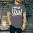 Straight Outta Junior High School Graduation Unisex Jersey T-Shirt