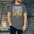 Straight Outta Law School Graduation Tshirt Law School Unisex Jersey T-Shirt