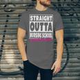 Straight Outta Nursing School Class Of 2018 Graduation Unisex Jersey T-Shirt