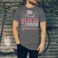 Super Proud Dad Of 2025 Graduate Senior Graduation Family Unisex Jersey T-Shirt