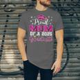 Super Proud Mom Of 2025 Graduate Senior Graduation Family Unisex Jersey T-Shirt