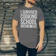 I Survived Cooking School Class Of 2018 Graduation Unisex Jersey T-Shirt