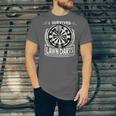 I Survived Lawn Darts Classic Yard Nostalgia Game Fun Unisex Jersey T-Shirt