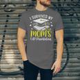 i Survived My Mom's EdD Dissertation Graduation Mom EdD Unisex Jersey T-Shirt