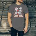 Teach Inspire Grow Everyday Read Your Heart Out Valentine Book-Themed Small Unisex Jersey T-Shirt Teach Inspire Grow Everyday Read Your Heart Out Valentine Book-Themed Small Unisex Jersey T-Shirt