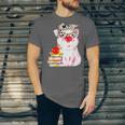 Teacher Pig Cute Farm Animal Book Lover School Student For Men Women Kids Unisex Jersey T-Shirt Teacher Pig Cute Farm Animal Book Lover School Student For Men Women Kids Unisex Jersey T-Shirt