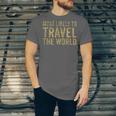 Travel Themed Graduation Tshirt Unisex Jersey T-Shirt