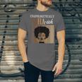 Unapologetically MHA-Ish Student Graduation Afro Unisex Jersey T-Shirt