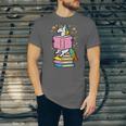 Unicorn Read Reading Book Librarian America Girls Women Unisex Jersey T-Shirt Unicorn Read Reading Book Librarian America Girls Women Unisex Jersey T-Shirt
