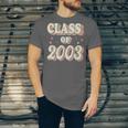 Vintage Class Of 2003 03 High School Graduation Unisex Jersey T-Shirt