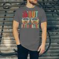 Vintage Peace Out 5th Grade Graduation Last Day Of School Unisex Jersey T-Shirt
