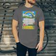 Women's Frutiger Aero Aesthetic Rainbow Glitch Art Unisex Jersey T-Shirt
