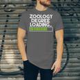 Zoology Degree Loading Zoologist Graduation Student Tee Unisex Jersey T-Shirt
