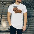 2018 Dog Graduation Shirt Dachshund Graduation For Men Women Kids Unisex Jersey T-Shirt