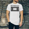 80s VHS Video Cassette Nostalgia Unisex Jersey T-Shirt