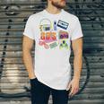 80's Vintage Cassette Tape Nostalgia Mixtape Era 1980s Retro Premium Tri-Blend Unisex Jersey T-Shirt