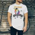 8TH GRADE NAILED IT UNICORN DABBING GRADUATION T-SHIRT Unisex Jersey T-Shirt