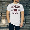 Ames Iowa Est 1864 Nostalgia Premium Tri-Blend Unisex Jersey T-Shirt