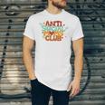 Antisocial Moms Club Introvert Mom Mothers Introverted Retro Unisex Jersey T-Shirt