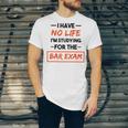 Bar Exam Tee Shirt Law School Graduation Unisex Jersey T-Shirt