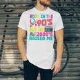 Born In The 90's But The 2000's Raised Me Y2K Nostalgia Unisex Jersey T-Shirt Born In The 90's But The 2000's Raised Me Y2K Nostalgia Unisex Jersey T-Shirt