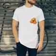 Chicken Nugget Saying Introvert Nuggie Foodie Food Unisex Jersey T-Shirt
