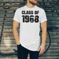 Class Of 1968 High School College Graduation Reunion Unisex Jersey T-Shirt