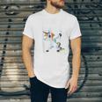 Class Of 2018 Graduation Dabbing Unicorn Unisex Jersey T-Shirt