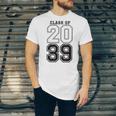 Class Of 2039 Blue Graduation Senior Student Tee Unisex Jersey T-Shirt