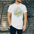 Clownfish Anemonefish Bubbles Water Frutiger Aero Y2K Style Unisex Jersey T-Shirt