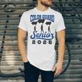 Color Guard Senior 2026 Flags Marching Band Graduation Grad Unisex Jersey T-Shirt